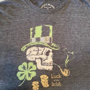 Lucky Brand men’s “Luck of the Irish” t-shirt